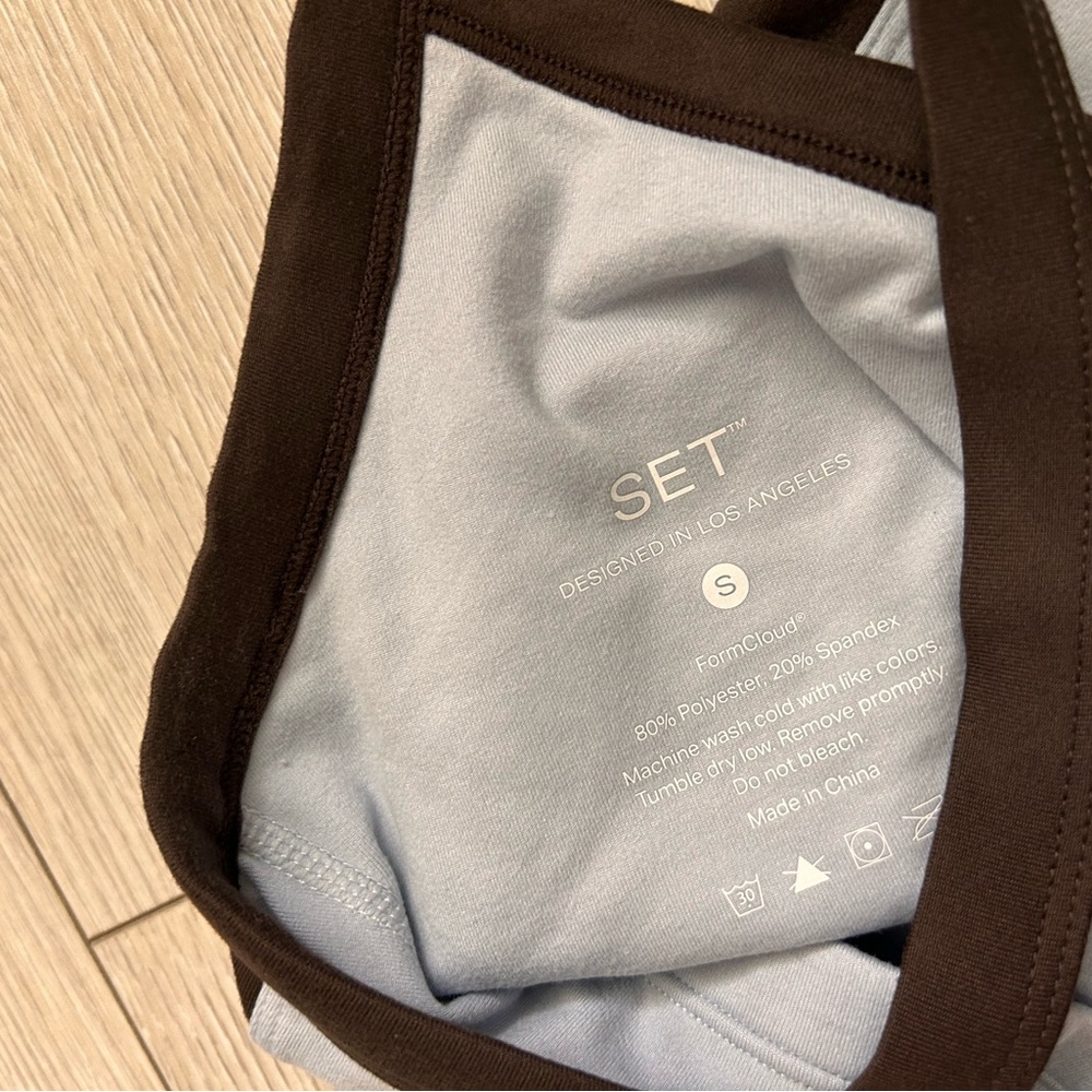 SET Active Formcloud Cloud Contrast Cami & High-R… - image 9